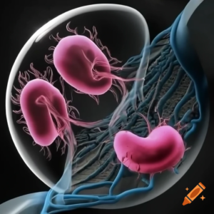 Diagram of kidneys with labeled anatomy showing structure and function.