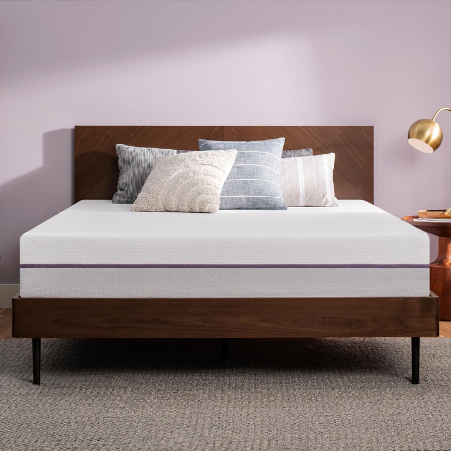 Purple Hybrid Mattress – Advanced cooling with GelFlex Grid and pressure-relieving support.