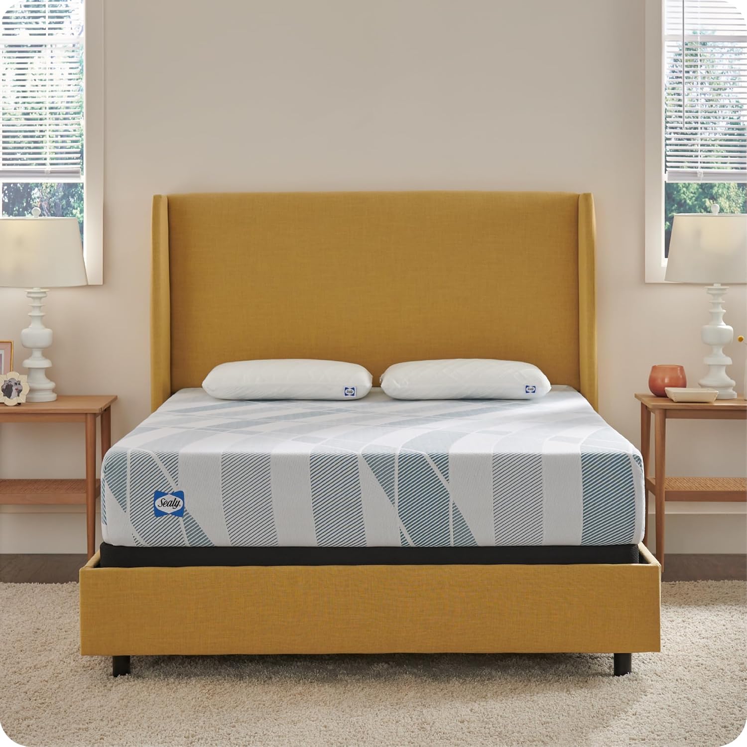 Sealy Dreamlife 10” Hybrid Mattress-in-a-Box – Supportive hybrid design with cooling comfort and pressure relief.